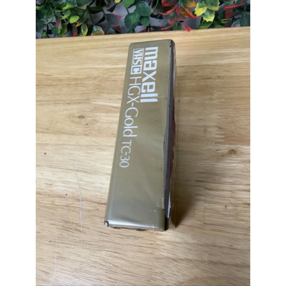 Maxwell VHS-C TC-30 HGX-Gold‎ Premium High Grade Video Tape New Sealed